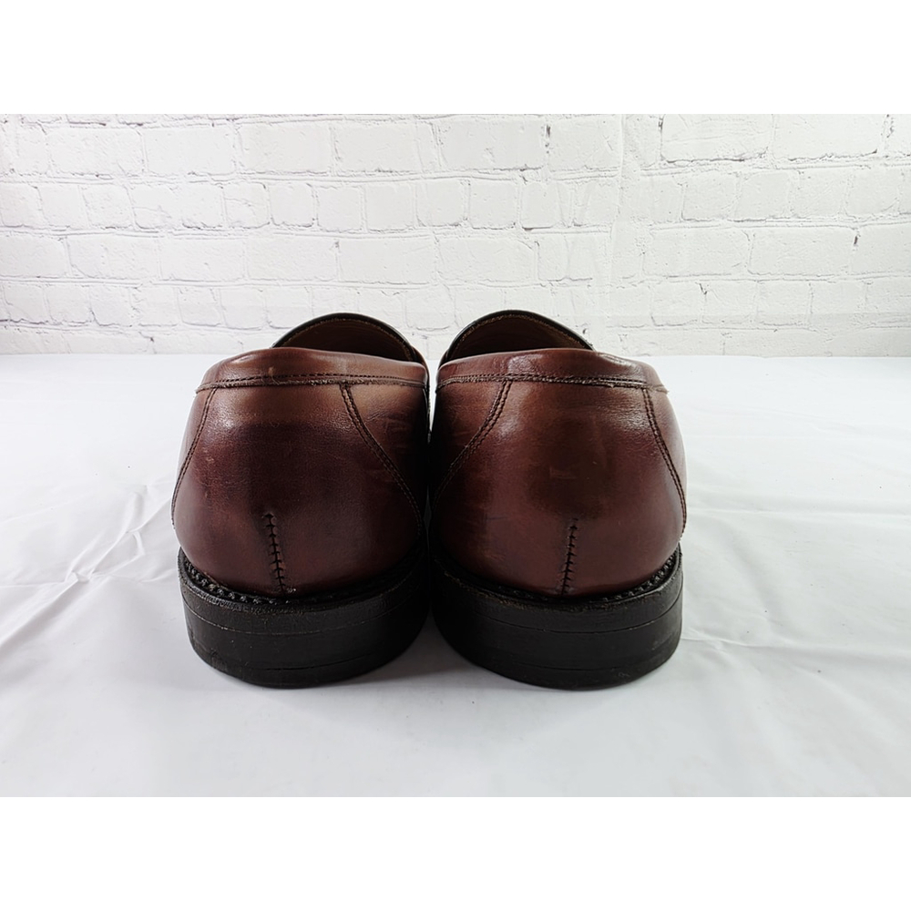 FootJoy Vintage Classics Men's Dress Shoes Brown Leather Penny Loafers Size 12 - Picture 6 of 8